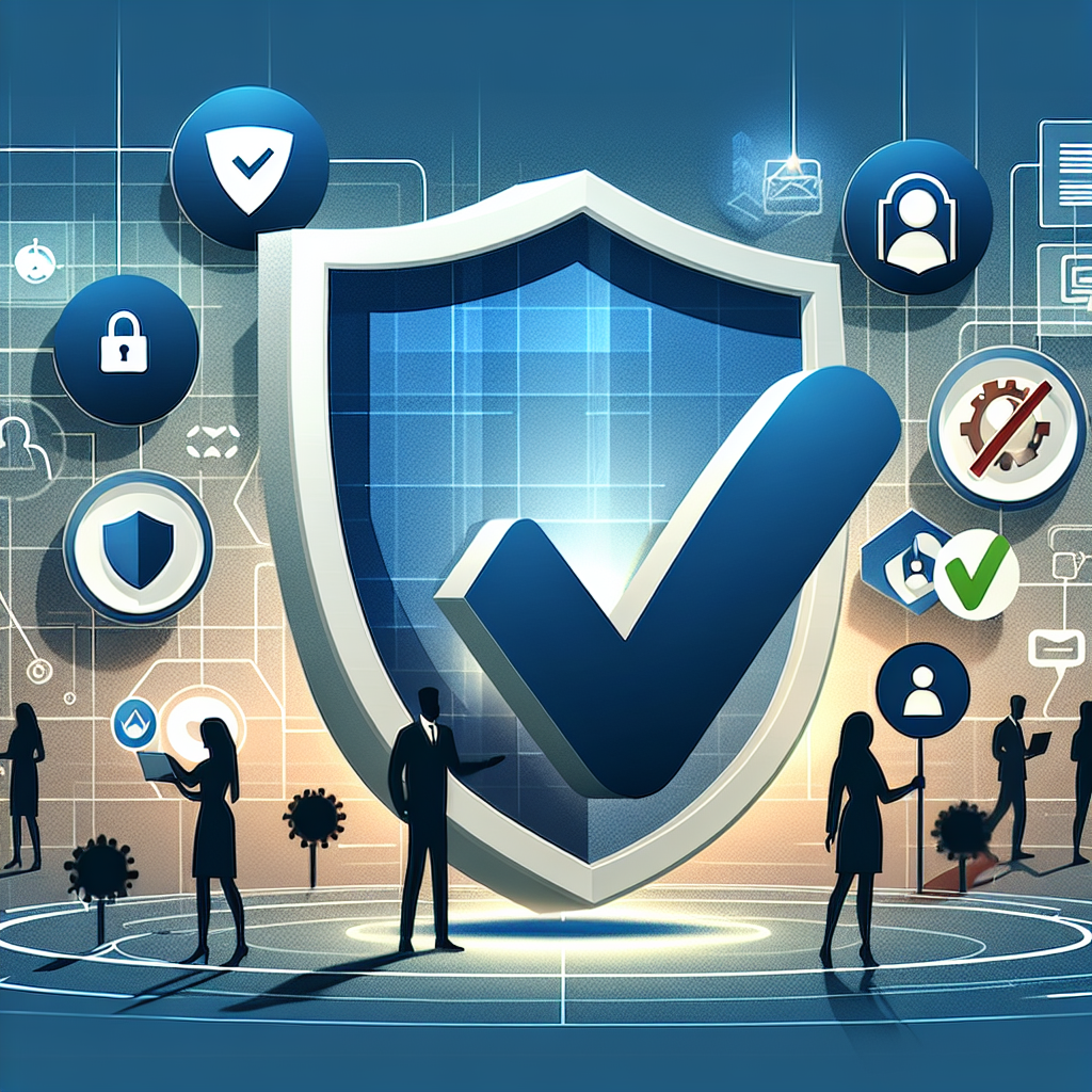 "Image illustrating Telegram Inova's new feature allowing official accounts to grant verification badges, aimed at combating fraud on the platform."